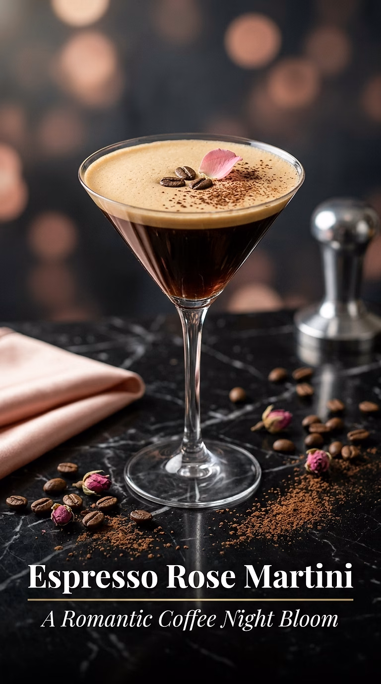Espresso Rose Martini