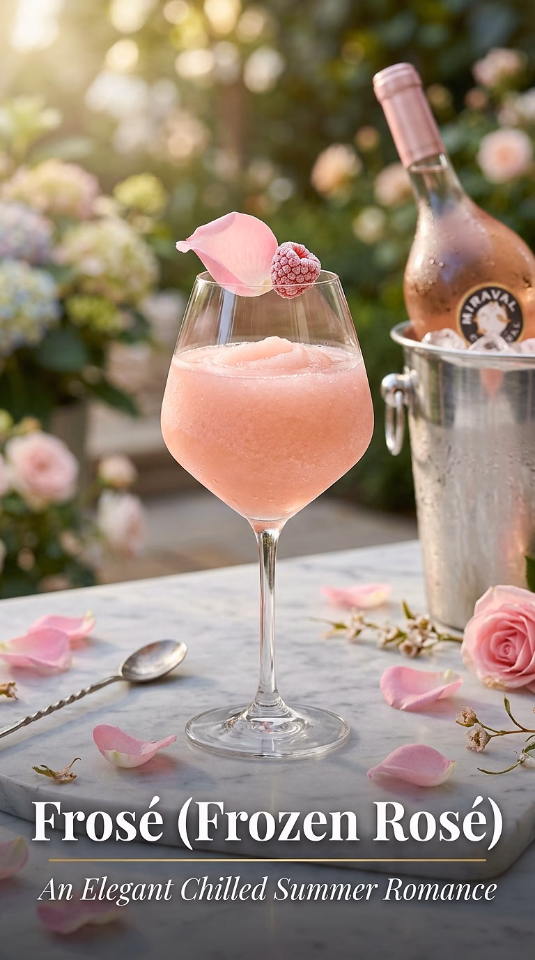 Frosé (Frozen Rosé)