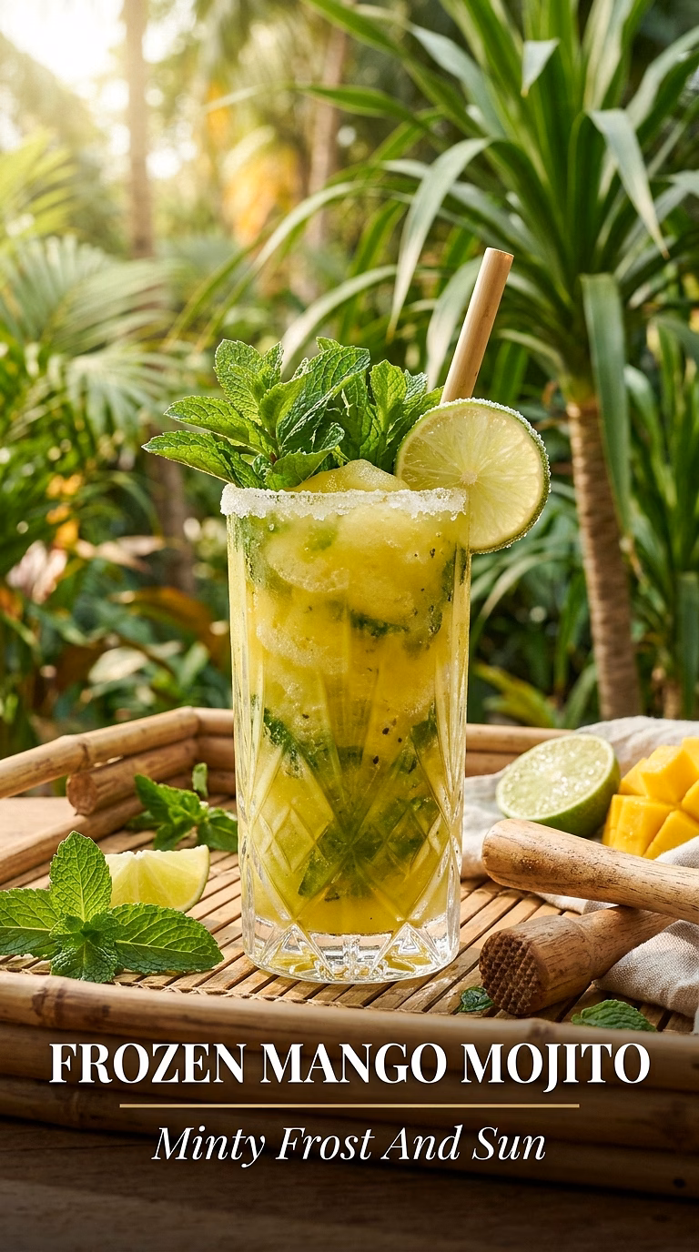 Frozen Mango Mojito