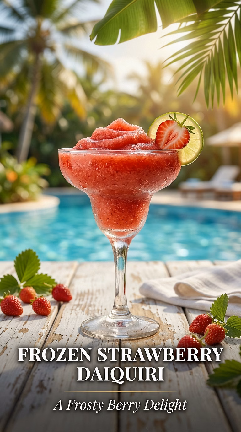 Frozen Strawberry Daiquiri