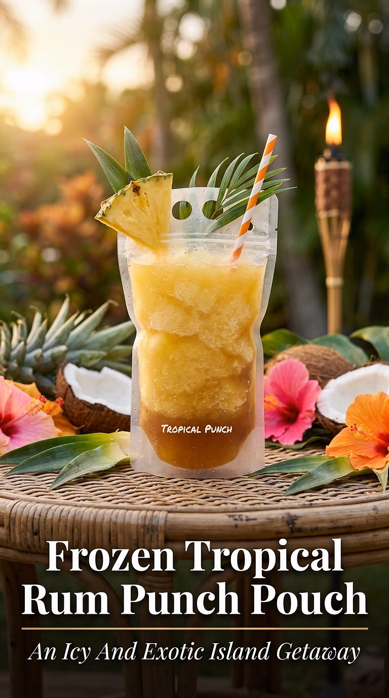 Frozen Tropical Rum Punch Pouch