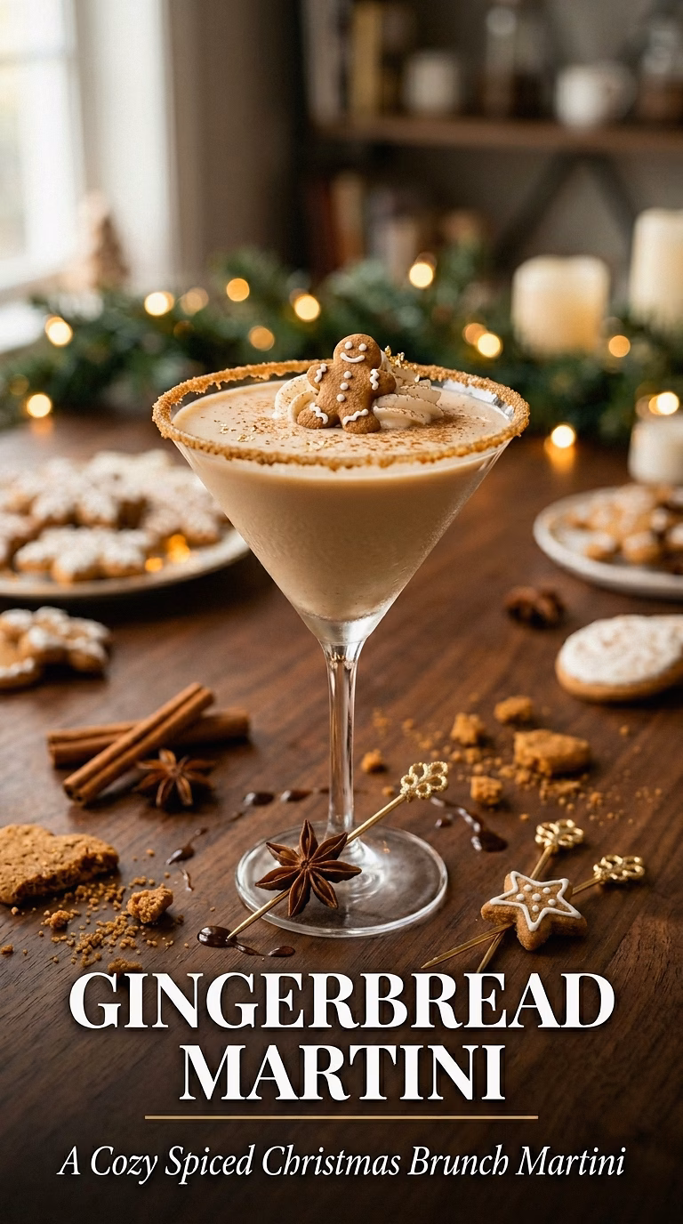 Gingerbread Martini