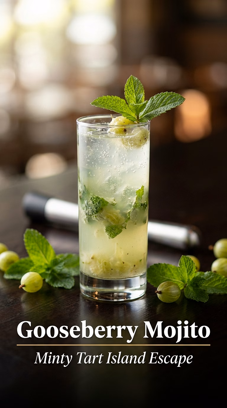 Gooseberry Mojito