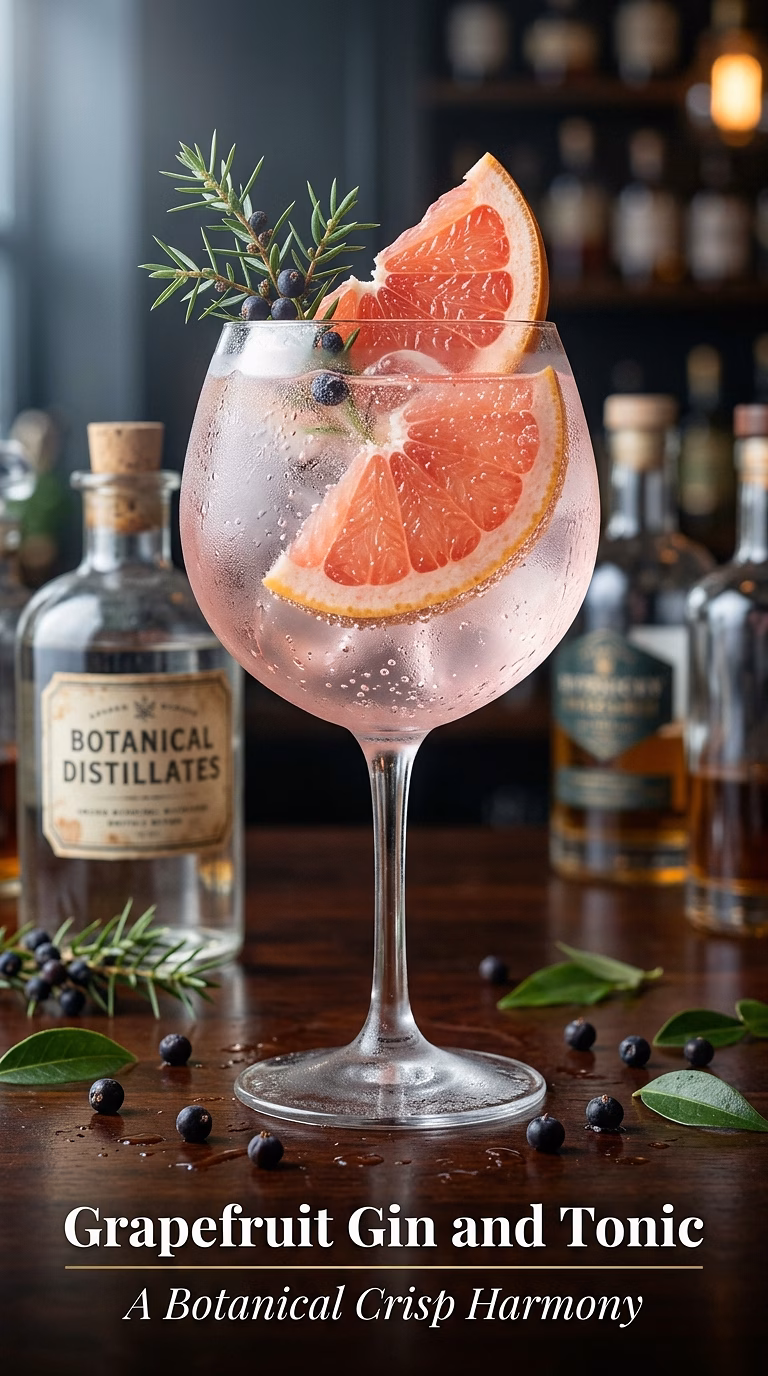Grapefruit Gin and Tonic