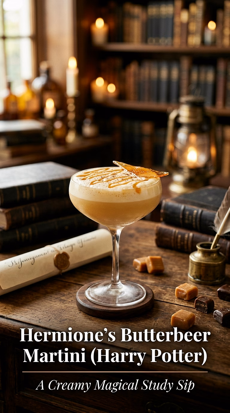 Hermione's Butterbeer Martini (Harry Potter)