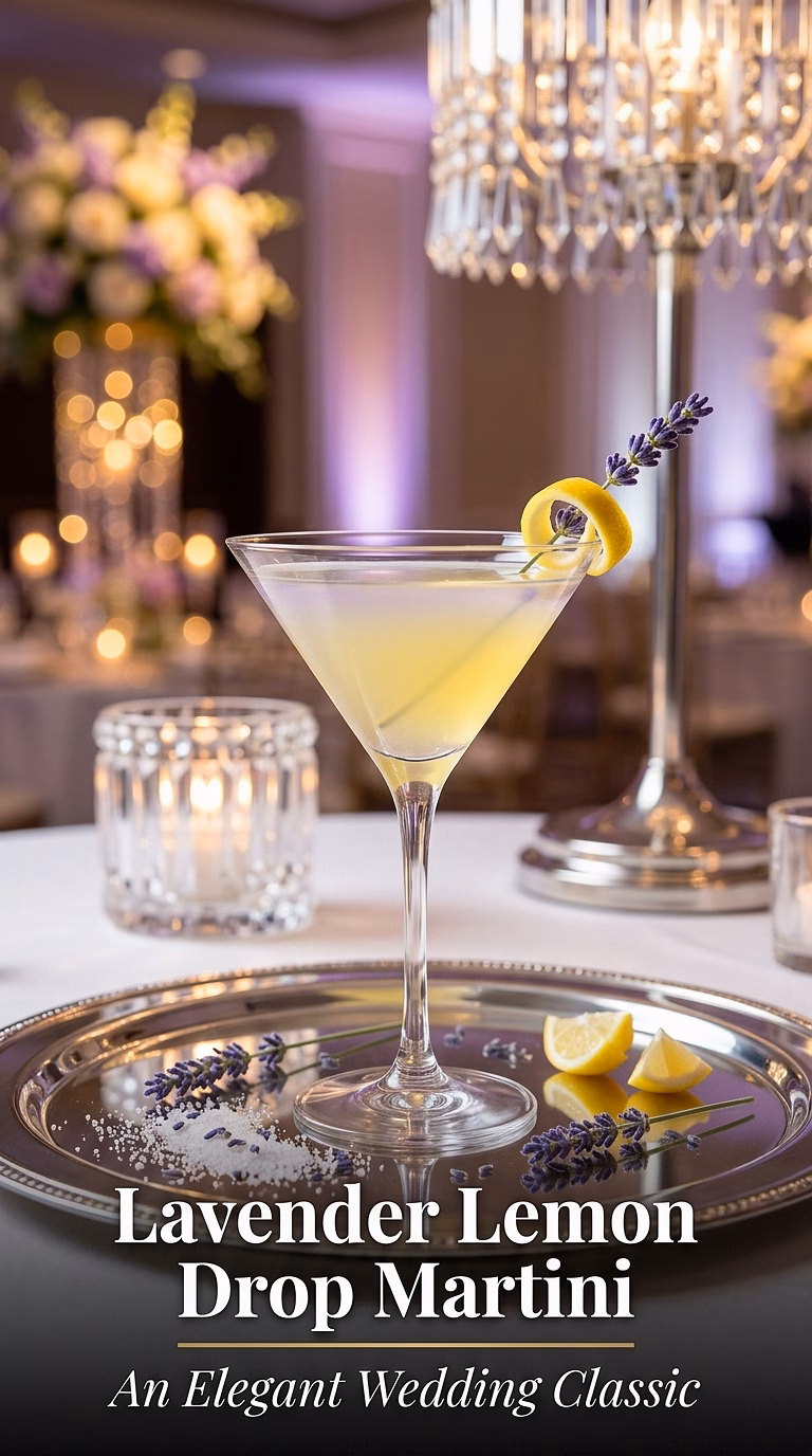 Lavender Lemon Drop Martini