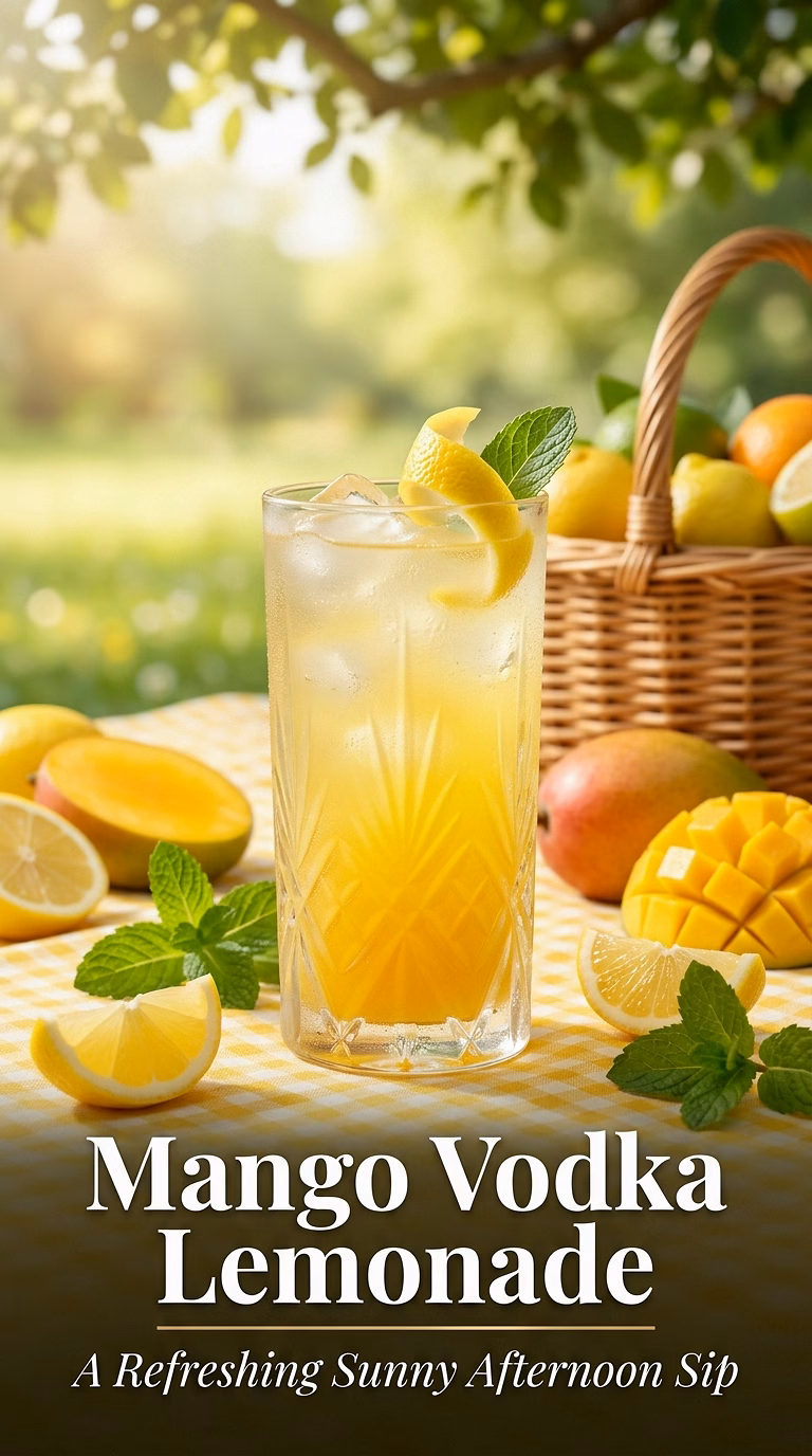 Mango Vodka Lemonade