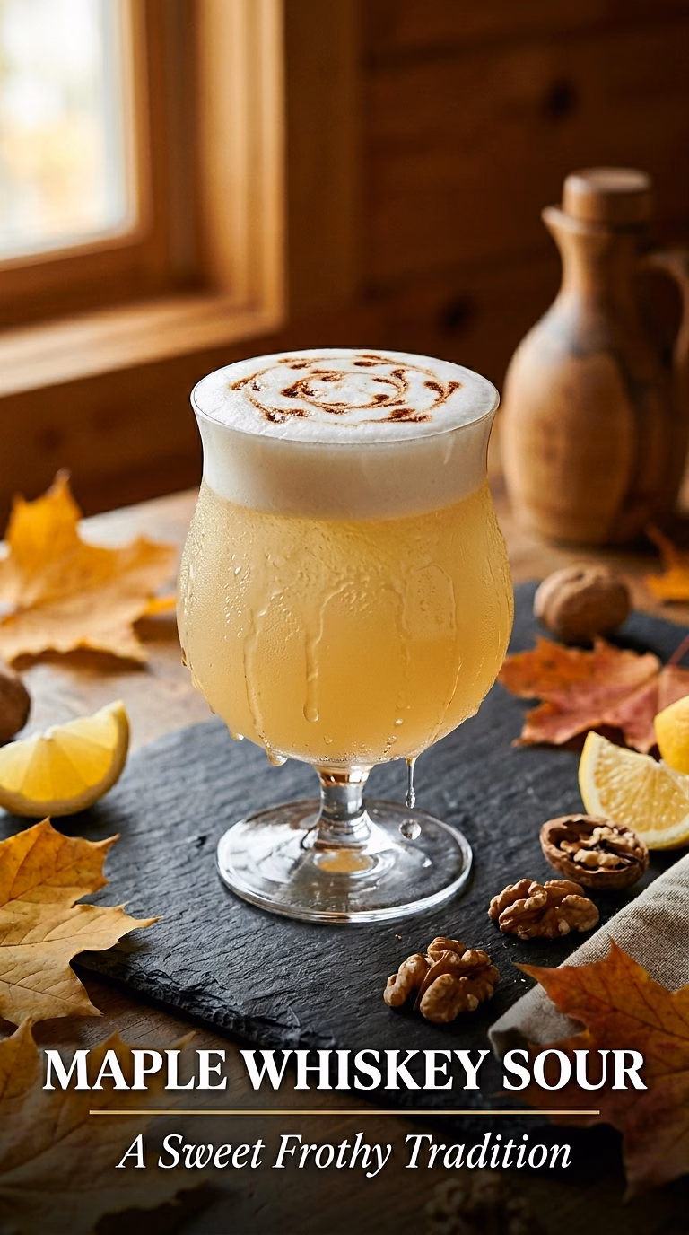 Maple Whiskey Sour