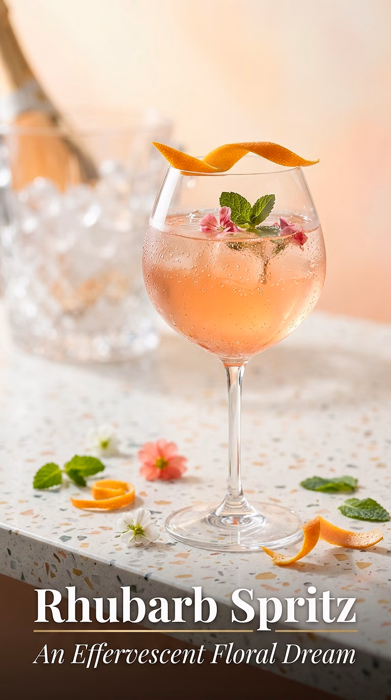 Rhubarb Spritz