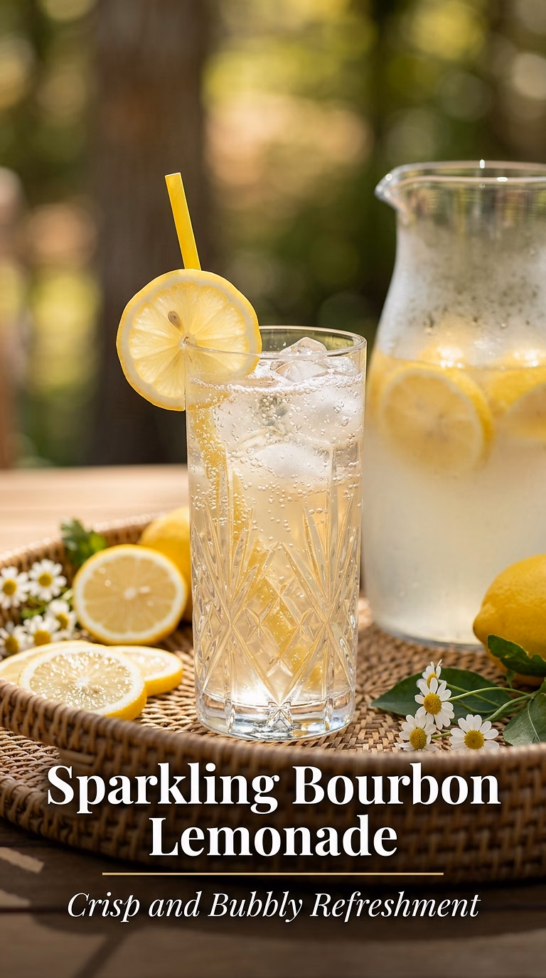 Sparkling Bourbon Lemonade