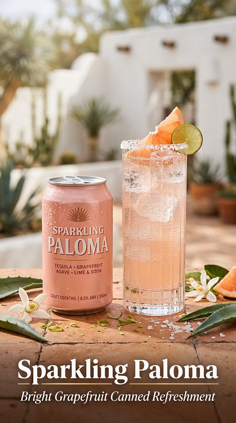 Sparkling Paloma Canned Cocktail