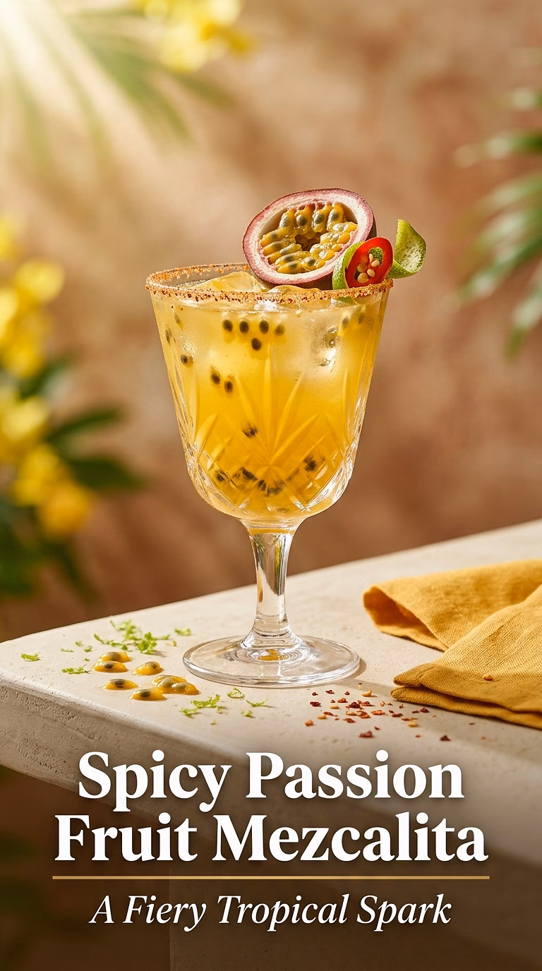 Spicy Passion Fruit Mezcalita