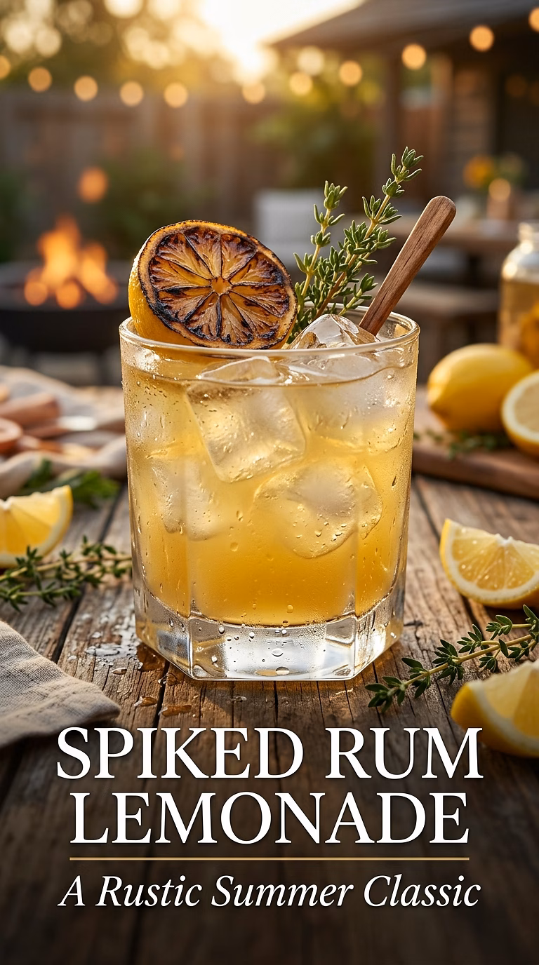 Spiked Rum Lemonade