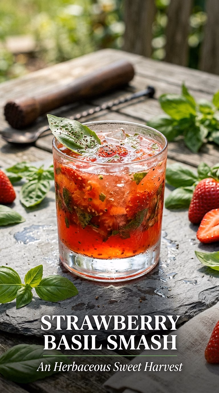 Strawberry Basil Smash
