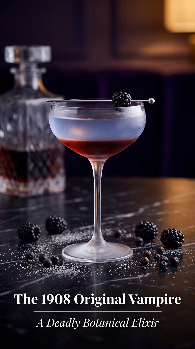 The 1908 Original Vampire (Gin Martini)