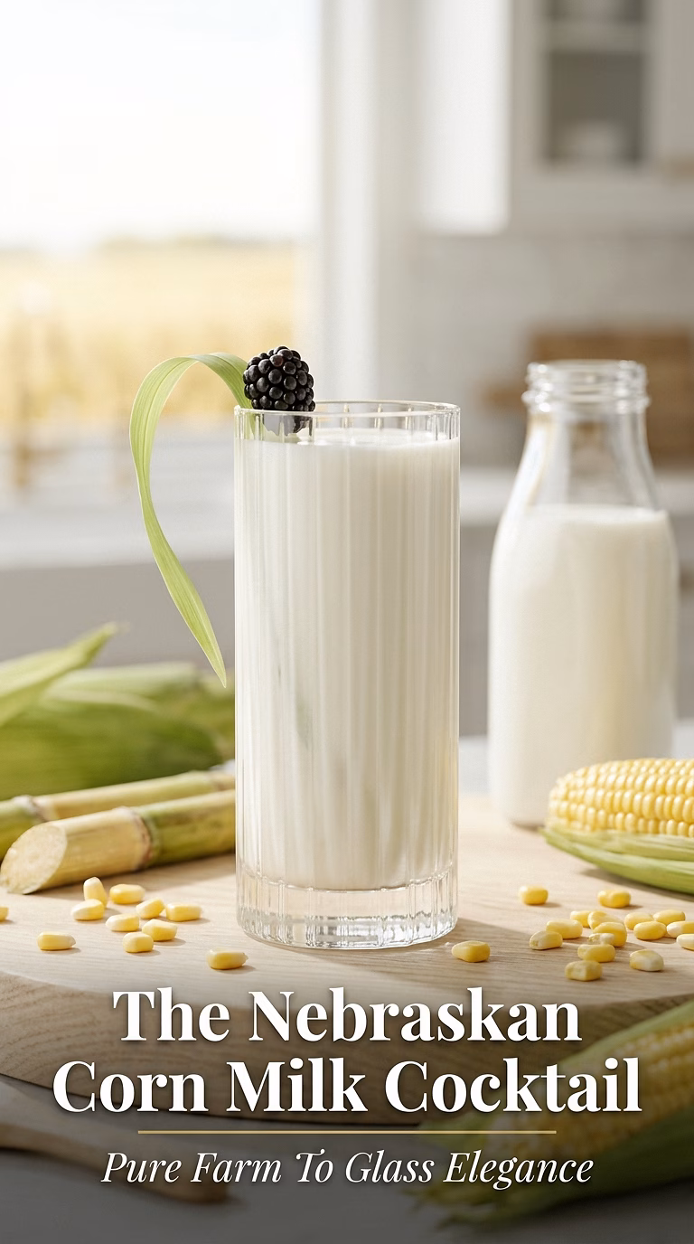 The Nebraskan Corn Milk Cocktail