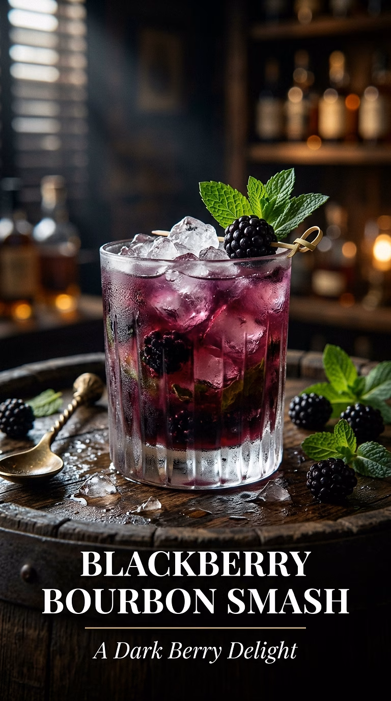 Blackberry Bourbon Smash