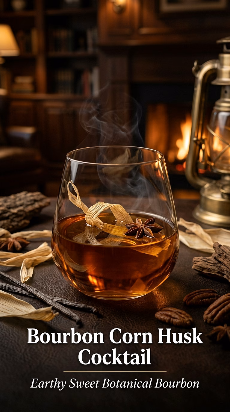 Bourbon Corn Husk Cocktail