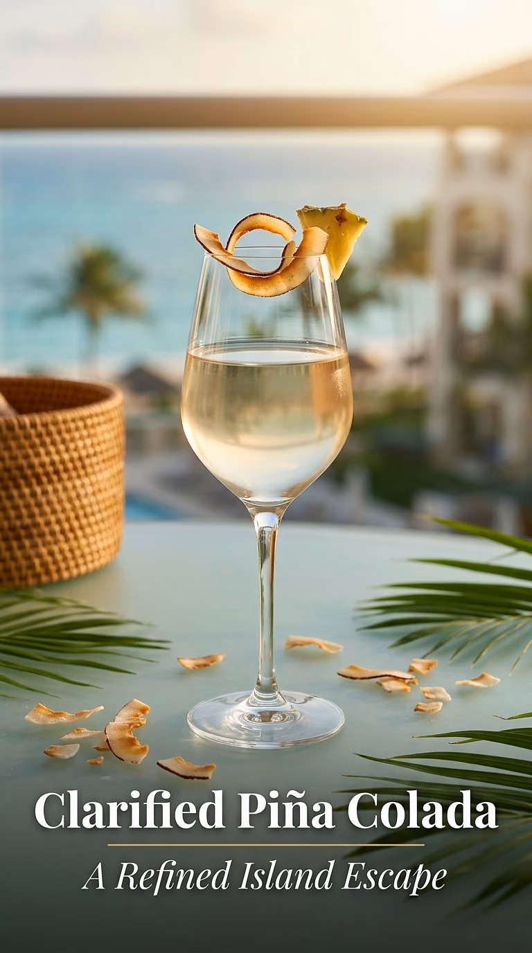 Clarified Piña Colada