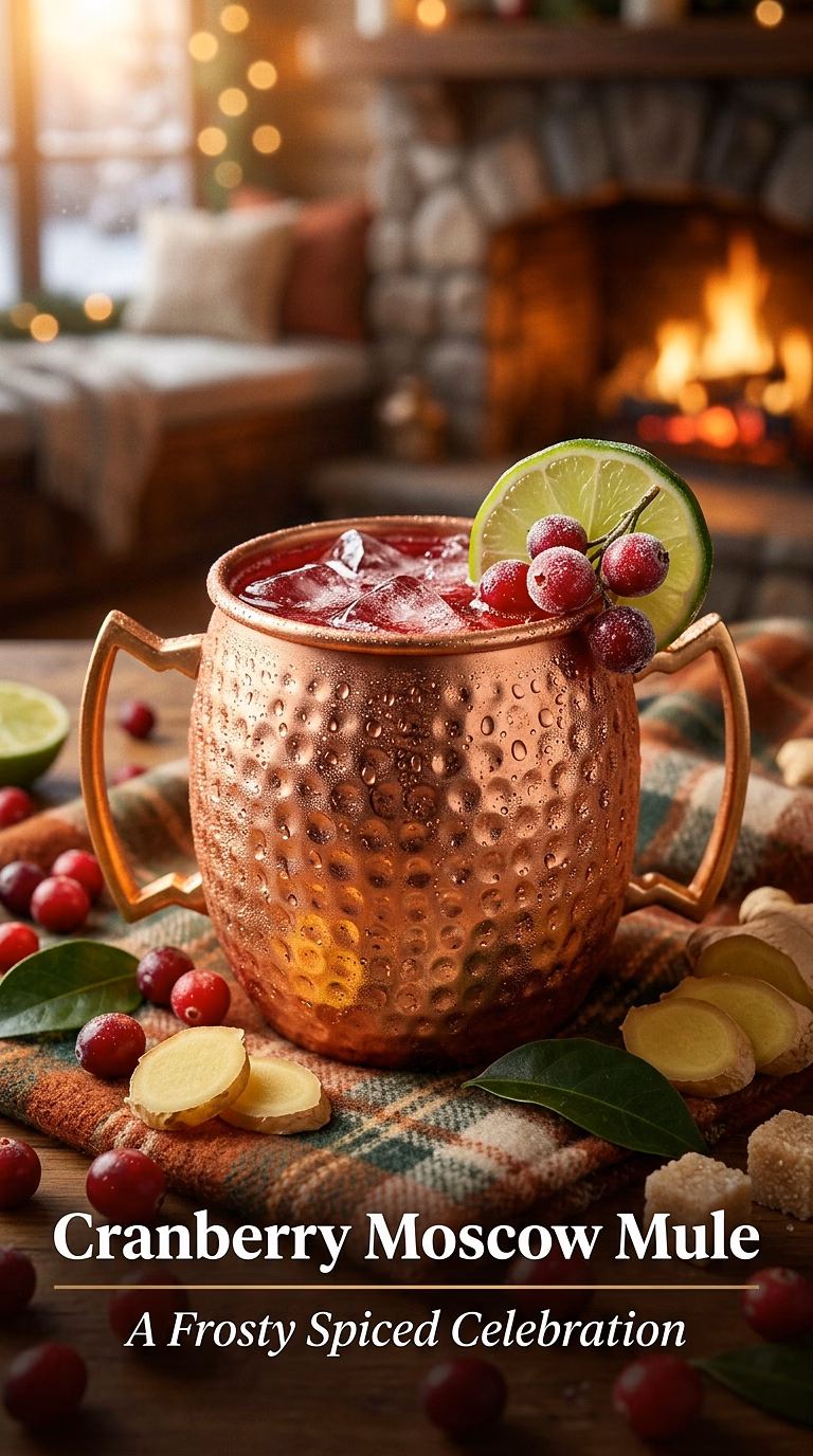 Cranberry Moscow Mule