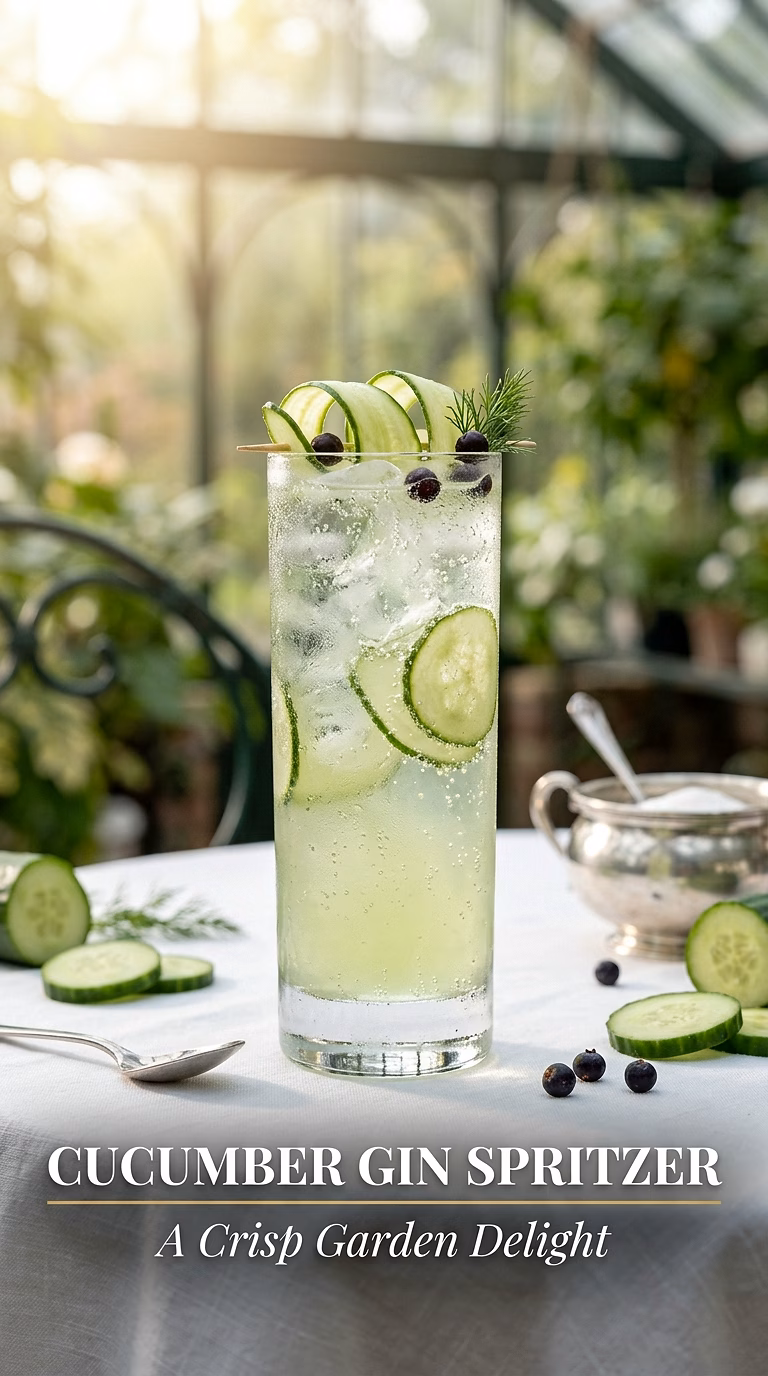 Cucumber Gin Spritzer
