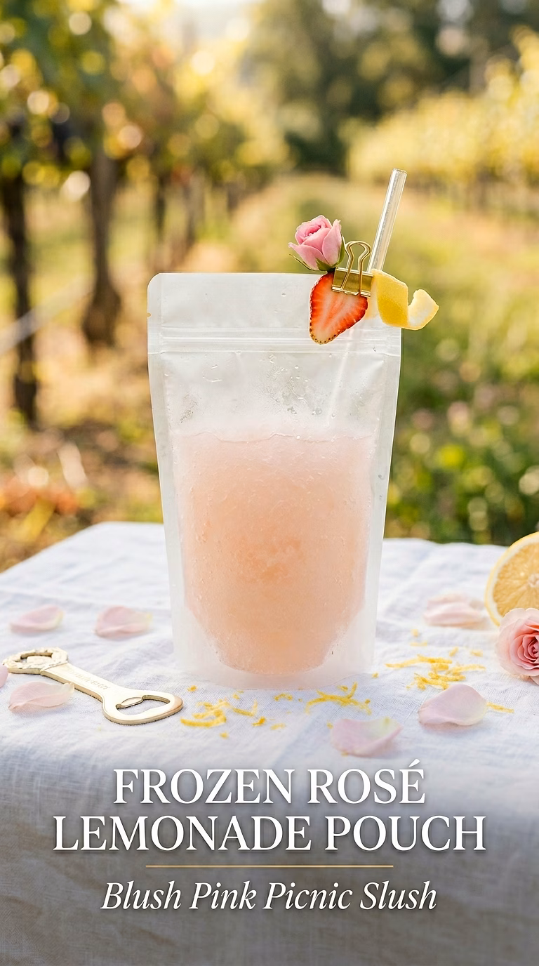 Frozen Rosé Lemonade Pouch