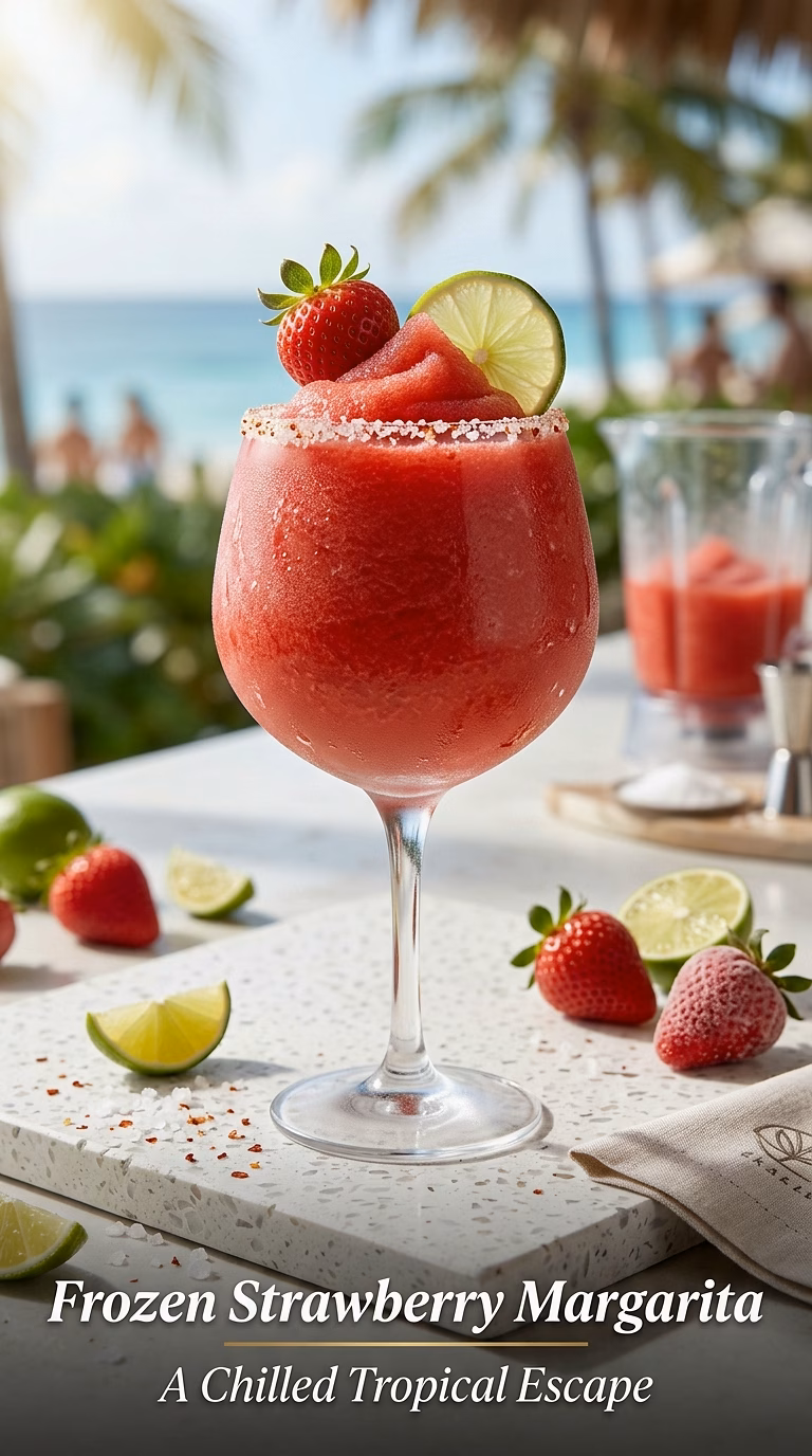Frozen Strawberry Margarita