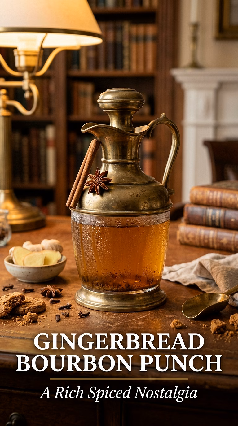 Gingerbread Bourbon Punch