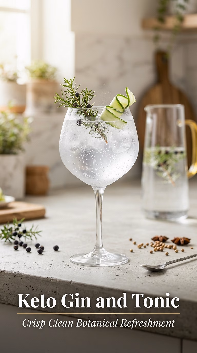 Keto Gin and Tonic