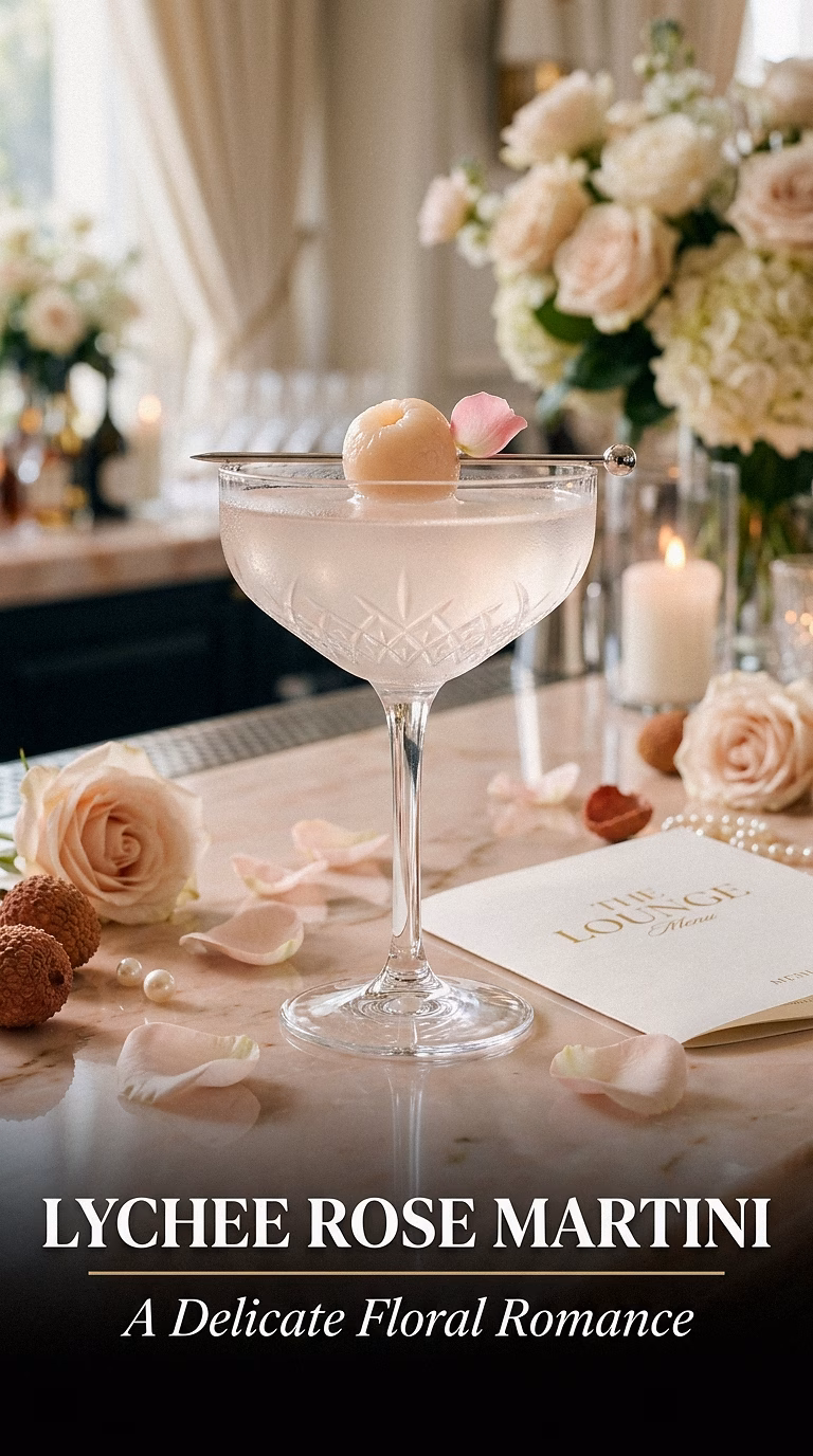 Lychee Rose Martini