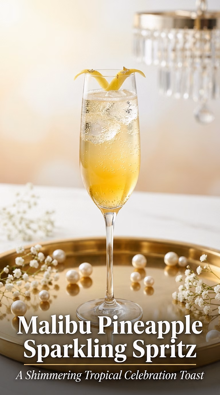 Malibu Pineapple Sparkling Spritz