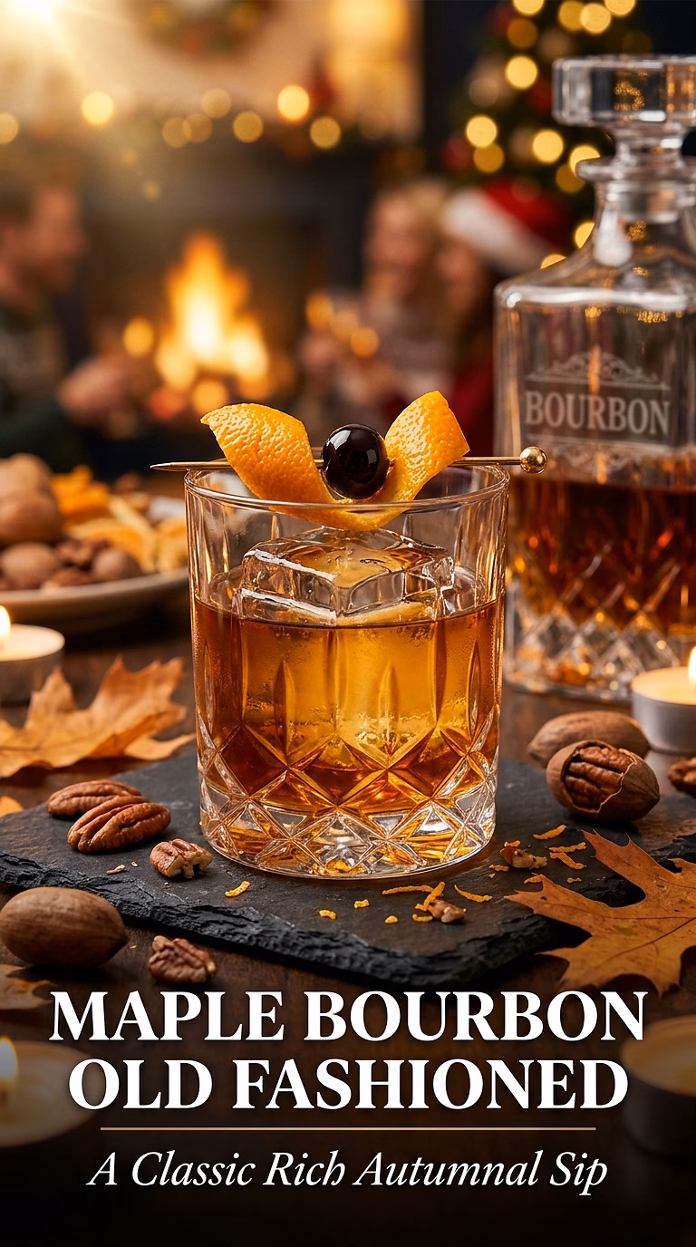 Maple Bourbon Old Fashioned