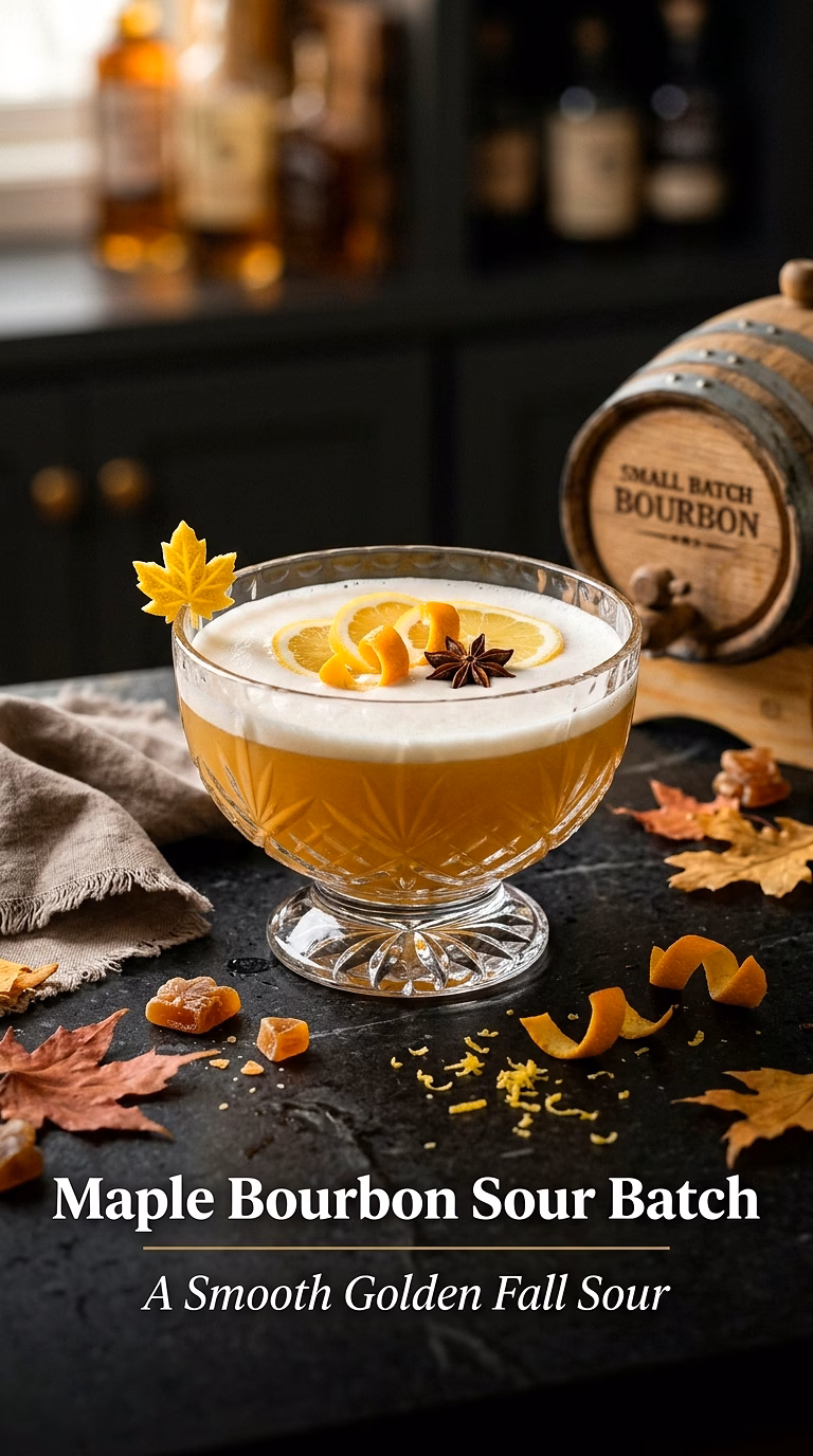 Maple Bourbon Sour Batch