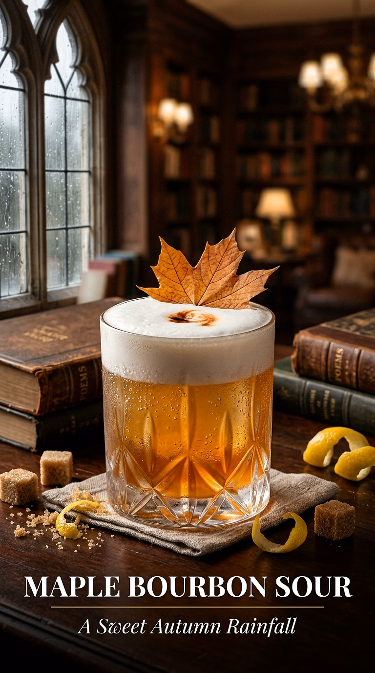 Maple Bourbon Sour
