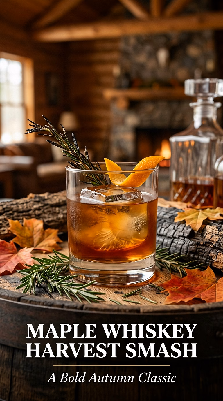 Maple Whiskey Harvest Smash