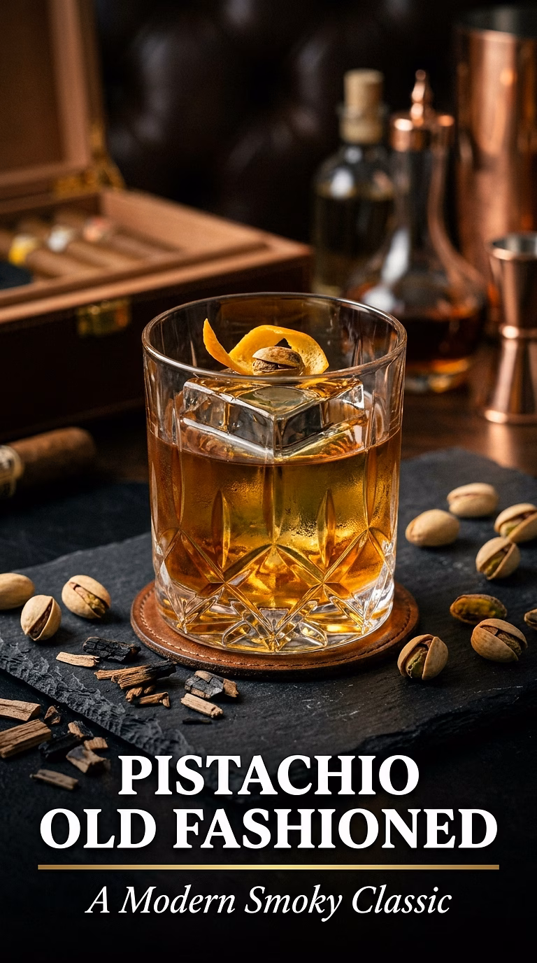 Pistachio Old Fashioned