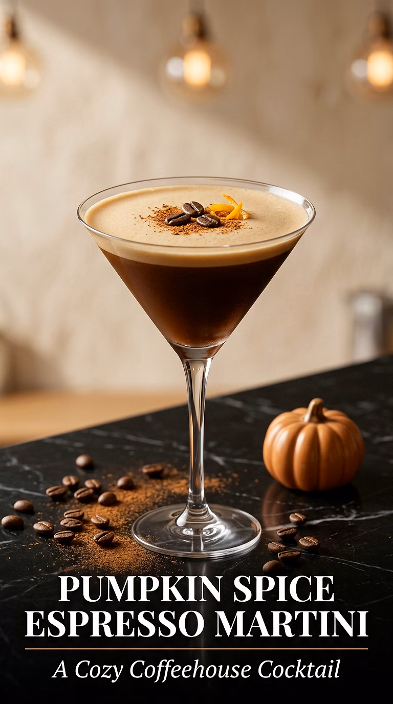 Pumpkin Spice Espresso Martini