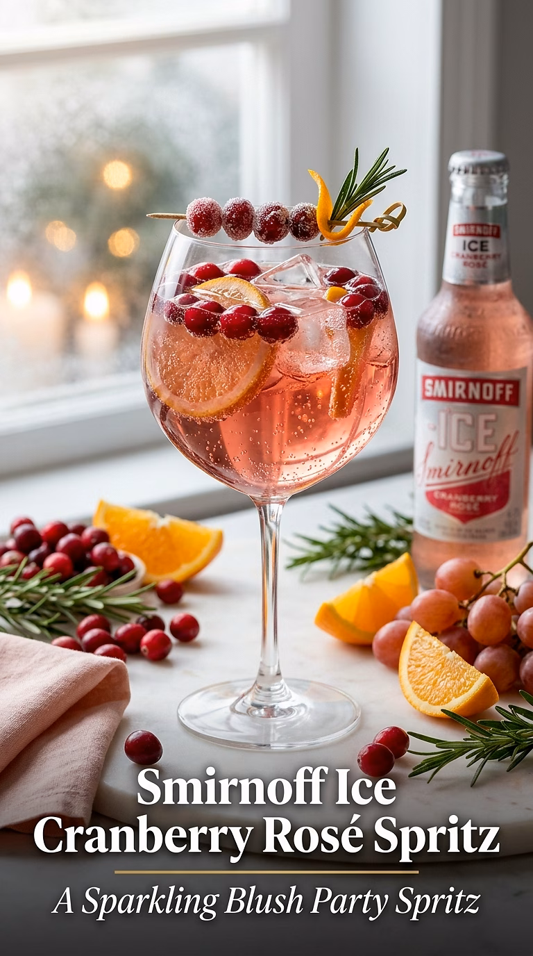 Smirnoff Ice Cranberry Rosé Spritz