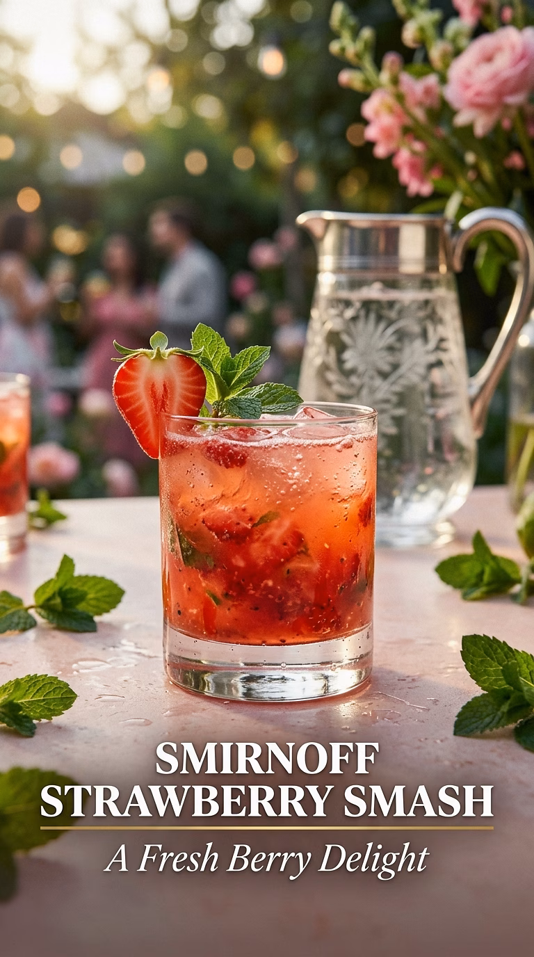 Smirnoff Strawberry Smash