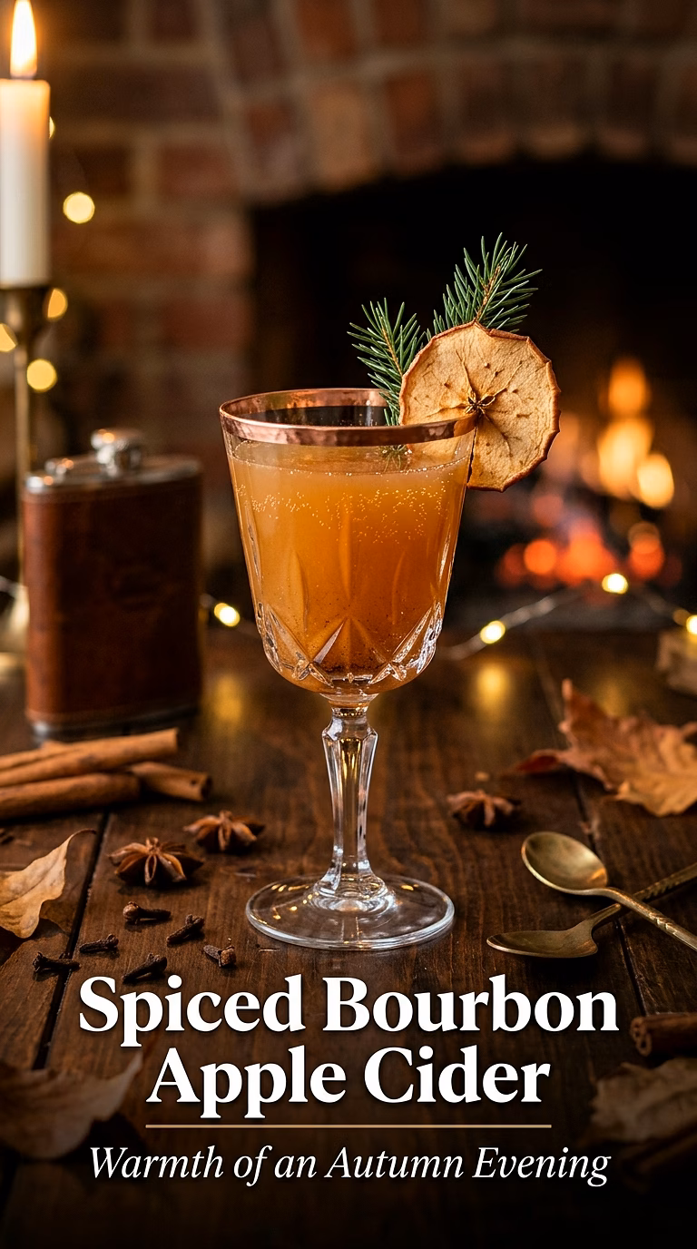 Spiced Bourbon Apple Cider