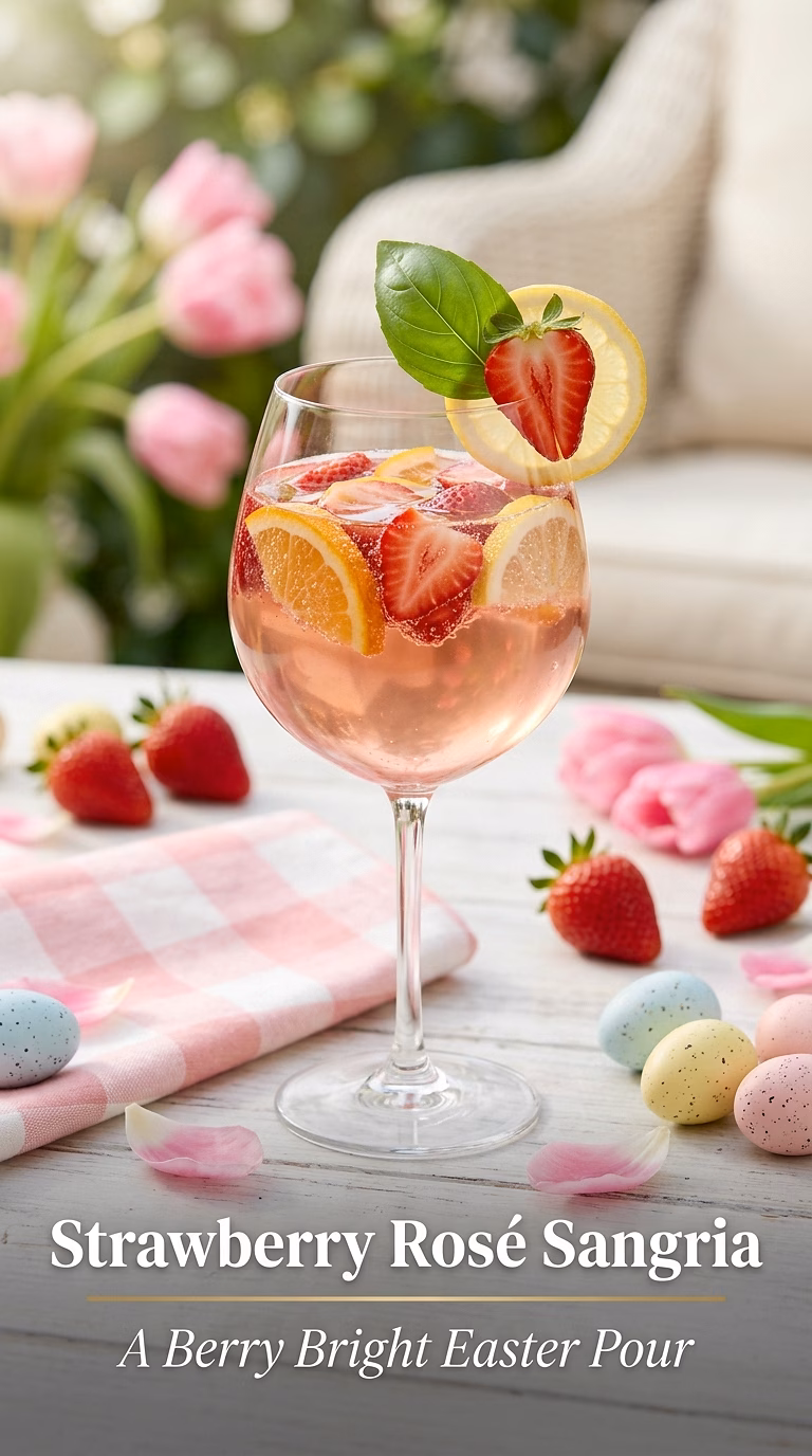 Strawberry Rosé Sangria