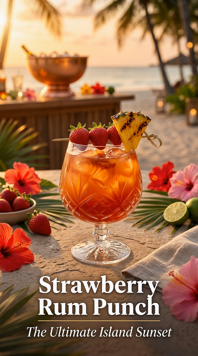 Strawberry Rum Punch