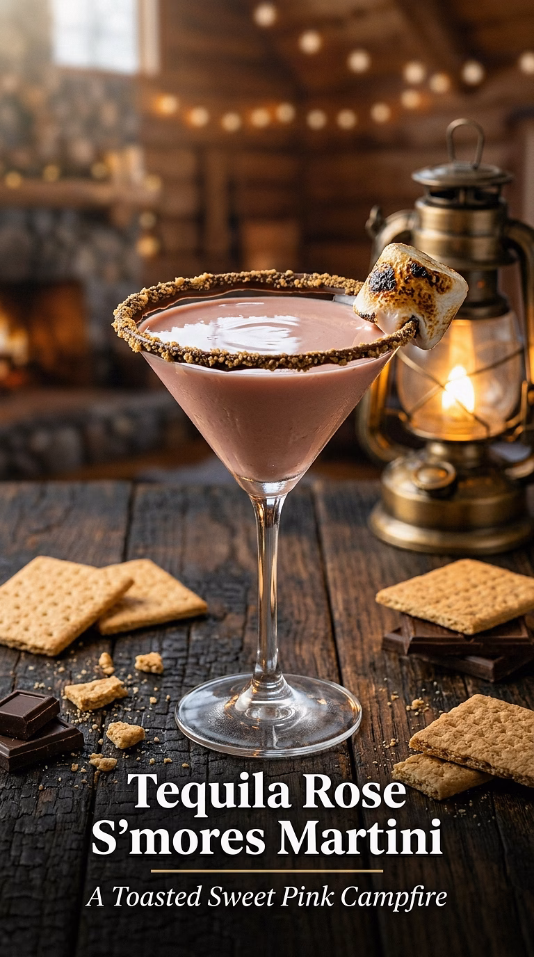 Tequila Rose S'mores Martini