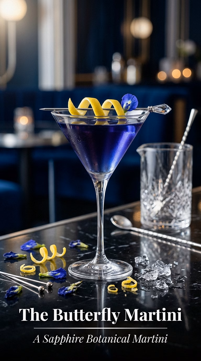 The Butterfly Martini