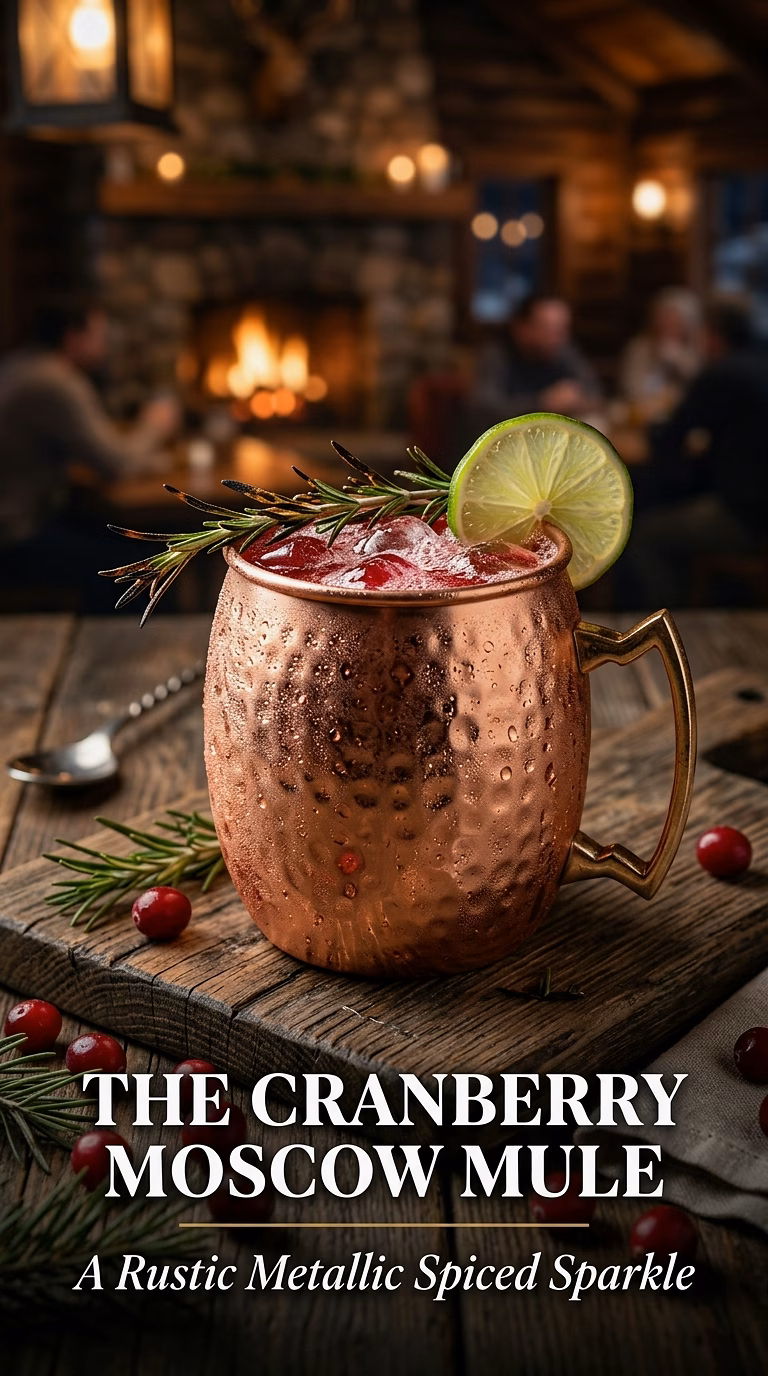 The Cranberry Moscow Mule