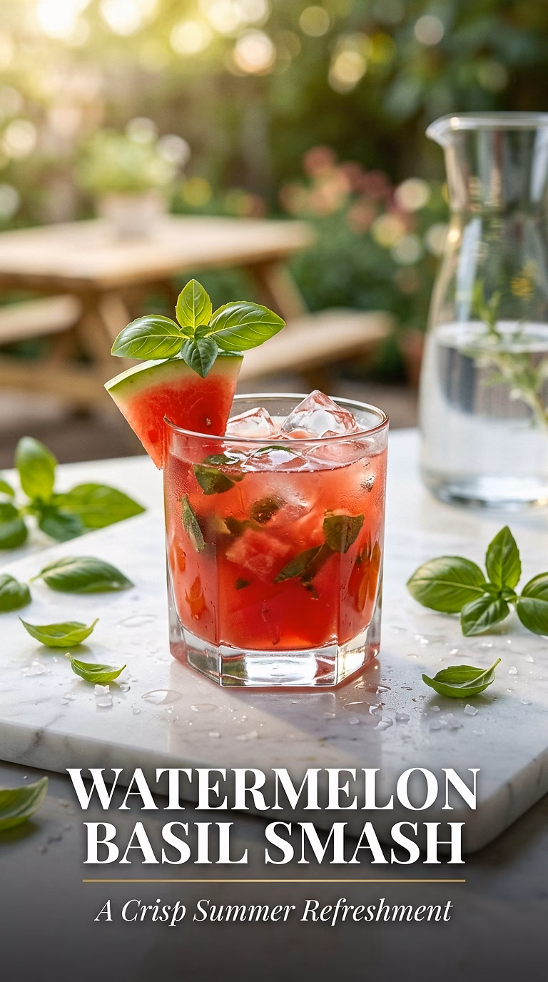 Watermelon Basil Smash