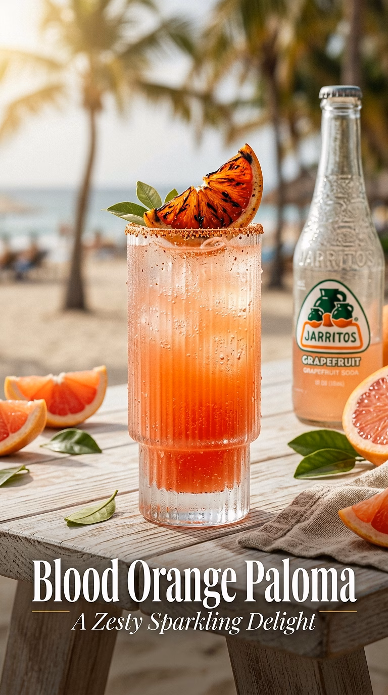 Blood Orange Paloma