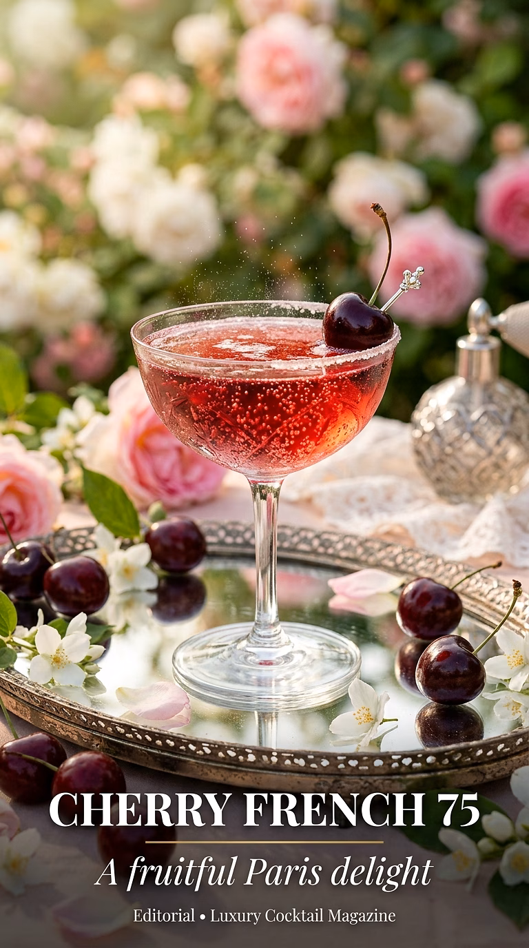 Cherry French 75