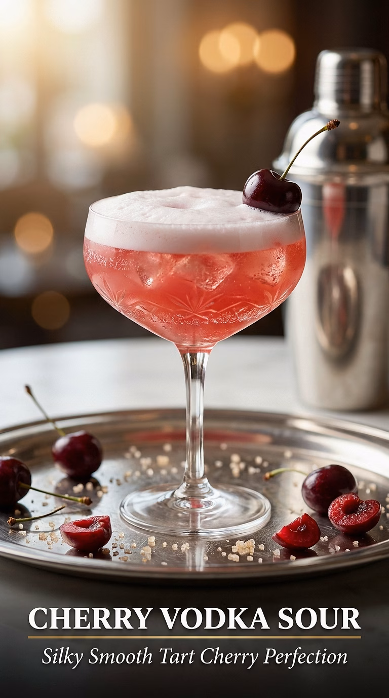 Cherry Vodka Sour