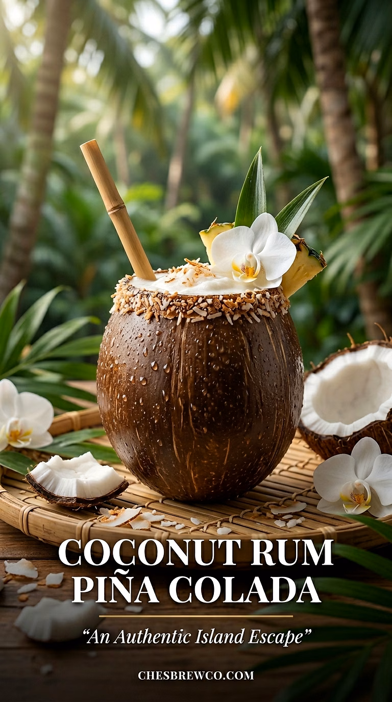 Coconut Rum Piña Colada